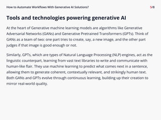 How to Automate Workflows With Generative AI Solutions.pdf
