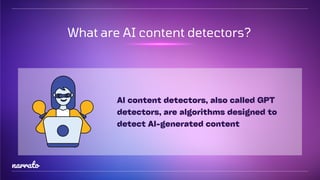 How to avoid AI content detectors | PDF