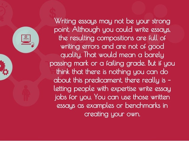 Essay scams