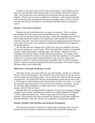 Howto Avoid Mistakes