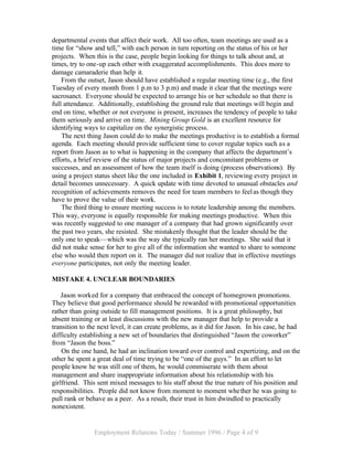 Howto Avoid Mistakes