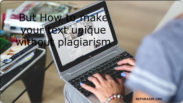 How to avoid plagiarism with sentence rephraser online