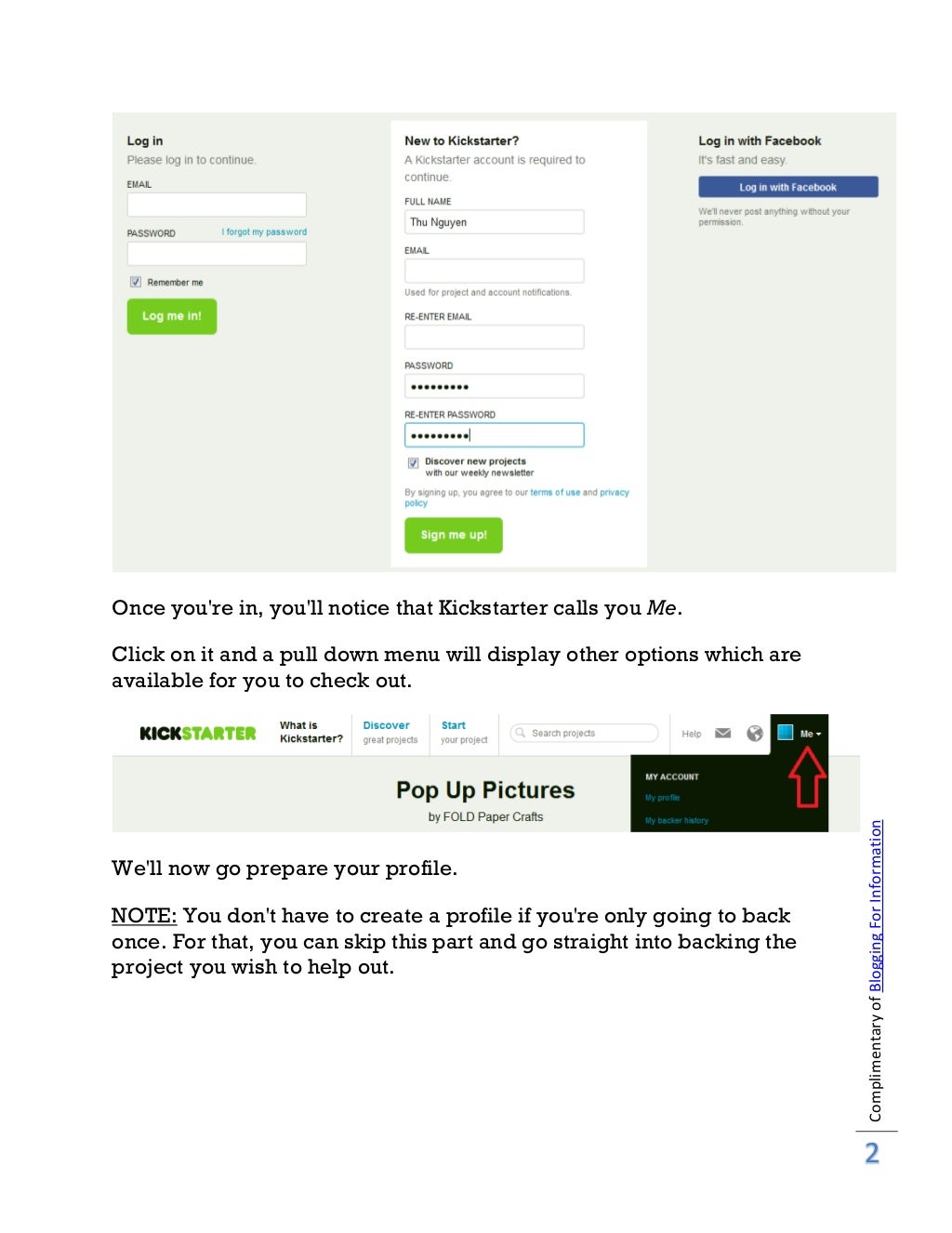 How To Back A Kickstarter Project