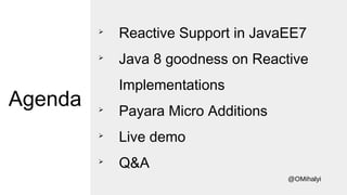 How to bake reactive behavior into your Java EE applications | PPT