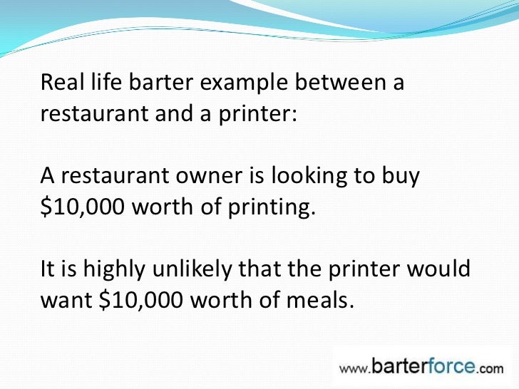 How to Barter