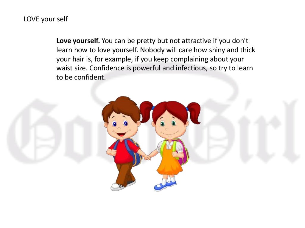 How to be a good girl….,