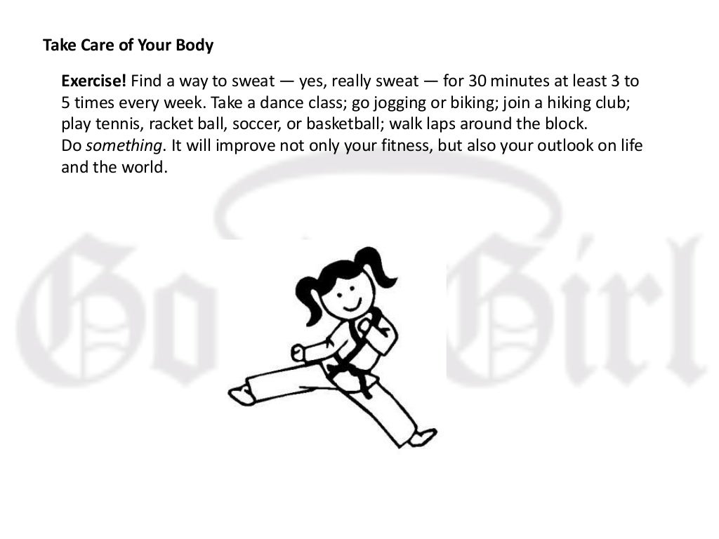 How to be a good girl….,