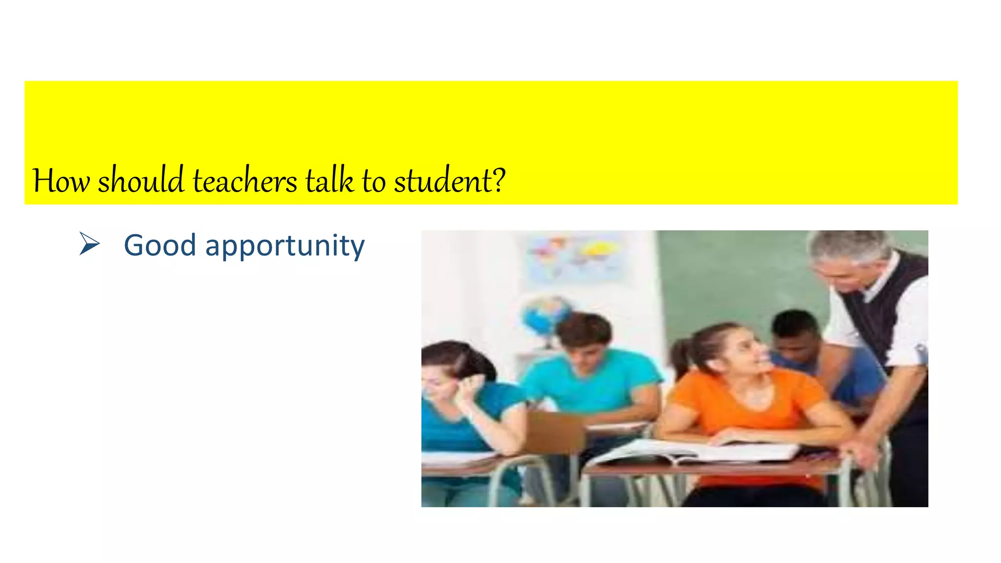How to be a good teacher | PPT