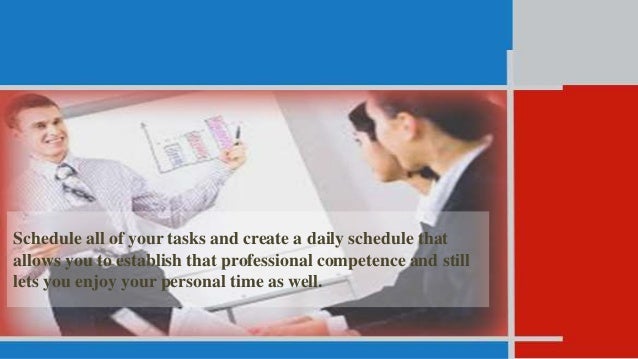 daily schedule of a financial advisor