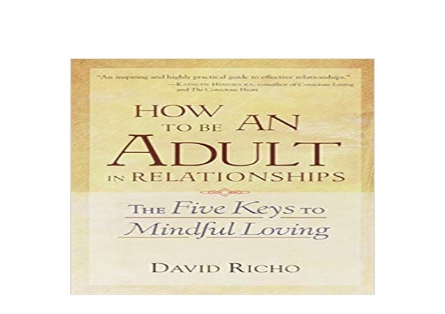 hardcover_$ library How to Be an Adult in Relationships The Five Keys