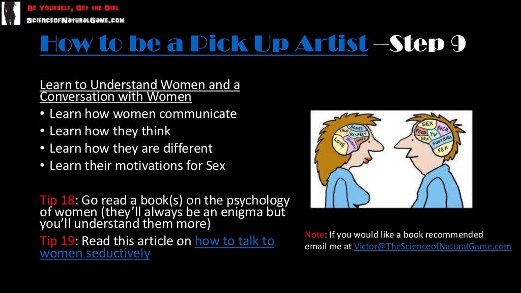 How to be a pick up artist