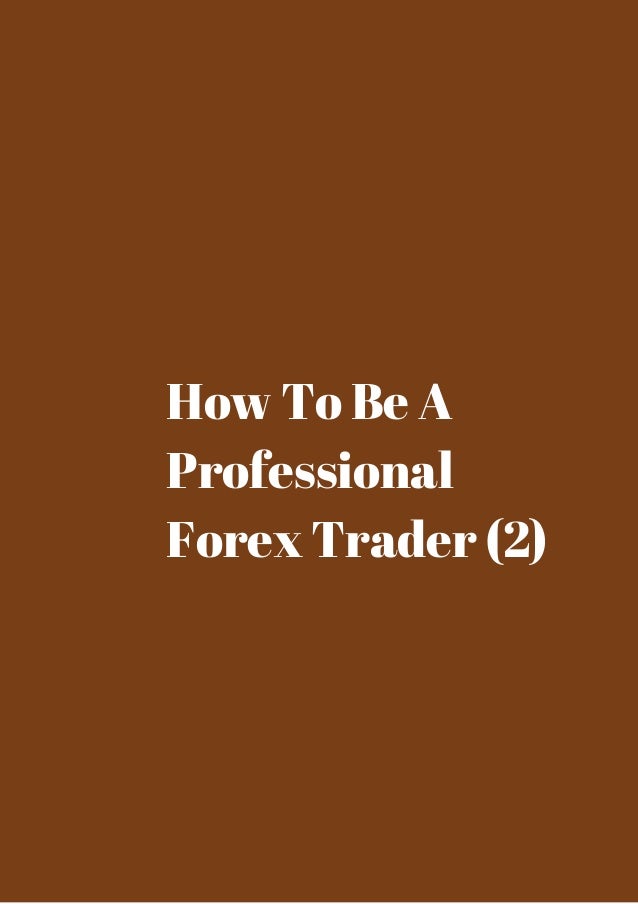 Become a professional options trader