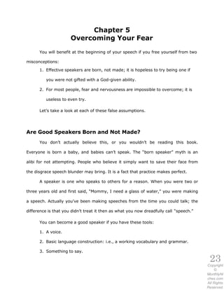 23Copyright
©
MonthlyNi
ches.com
All Rights
Reserved.
Chapter 5
Overcoming Your Fear
You will benefit at the beginning of ...