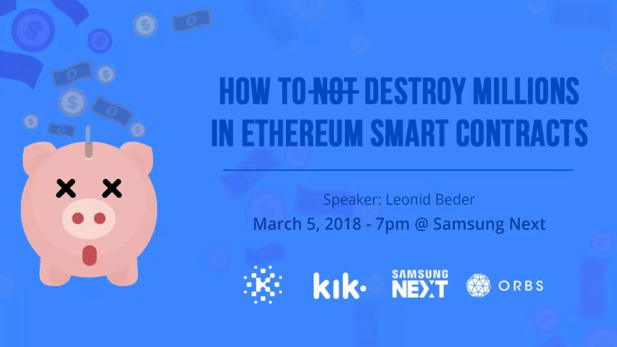 Blockchain AcademyOded Noam Jan 26, 2018
 