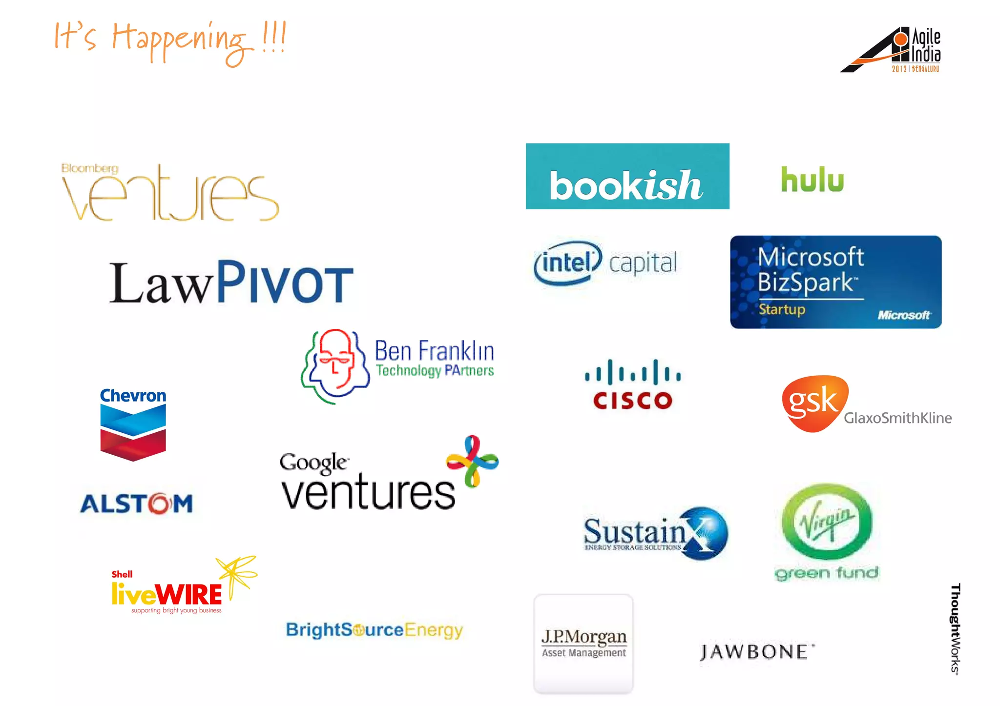 It’s Happening !!!
 