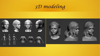 3D modeling
 