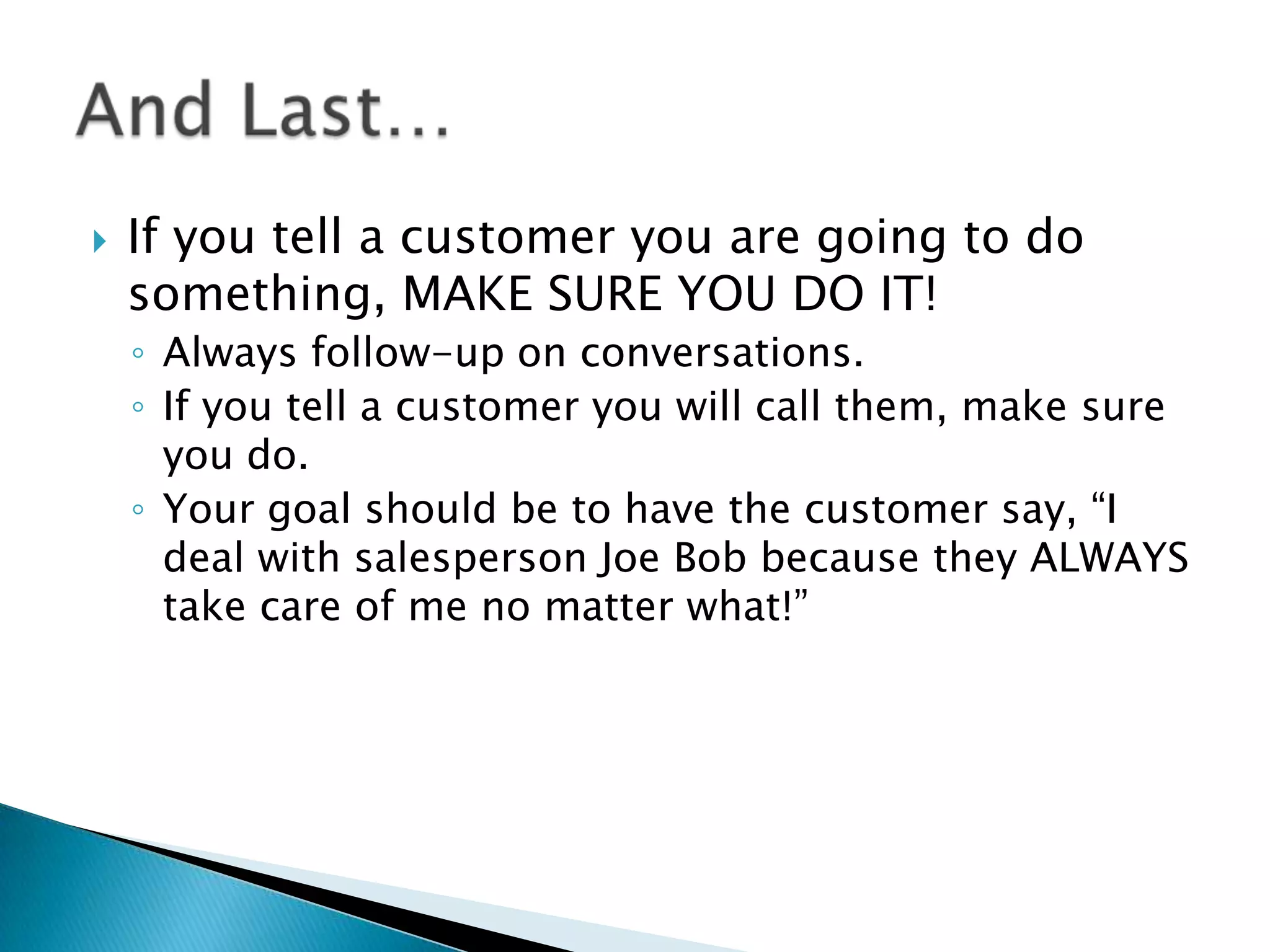 How to Be A Successful Salesperson | PPTX