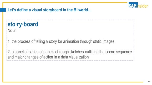 how to become a better bi visual storyteller in 4 easy steps website storyboarding