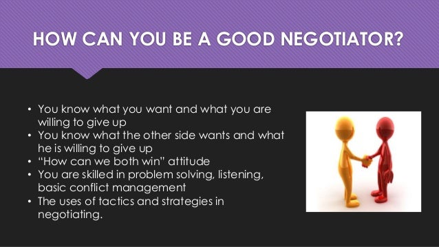 How To Become A Professional Negotiator How to become a better negotiator