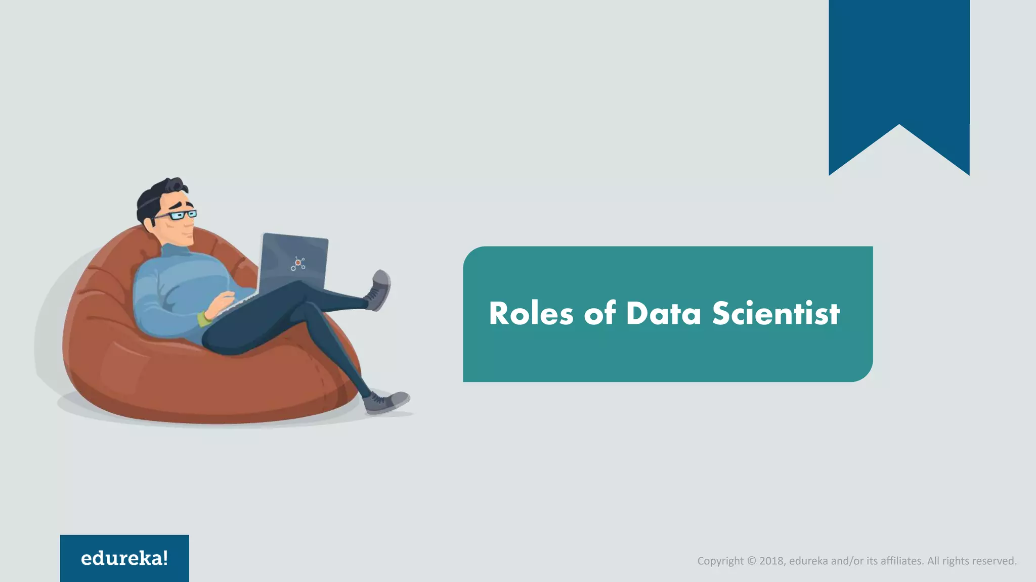 Copyright © 2018, edureka and/or its affiliates. All rights reserved.
Roles of Data Scientist
 