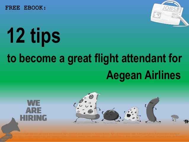 How To Become A Flight Attendant For Aegean Airlines