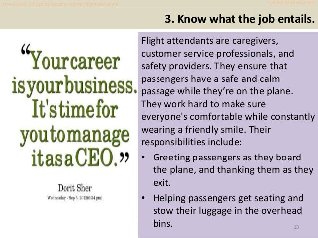 How to become a flight attendant in united arab emirates