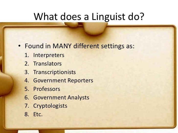 how to become a linguist