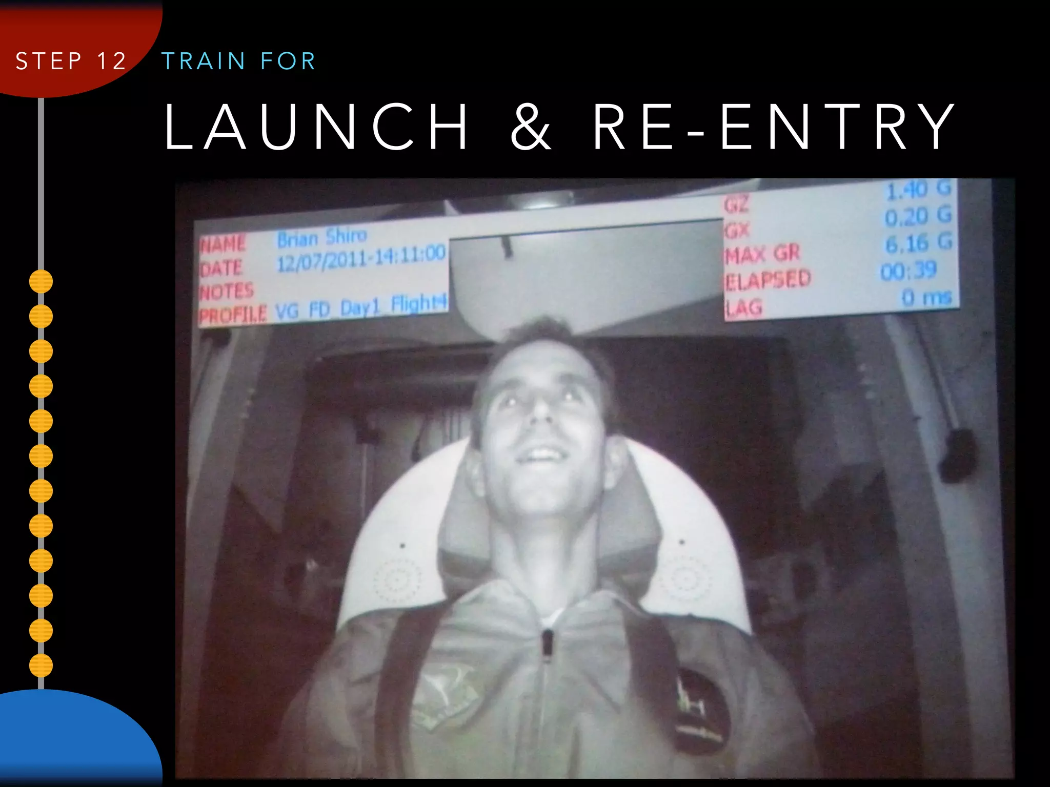 M I C R O G R AV I T Y
T R A I N F O RS T E P 1 3
 