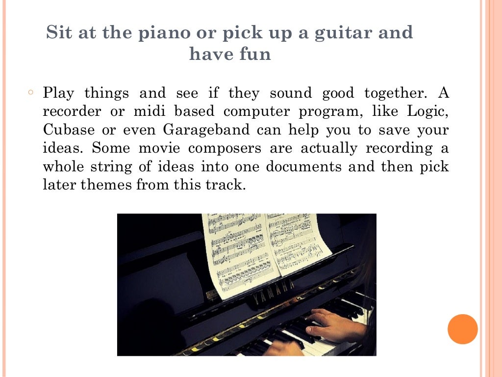 Michael Tatzber How to a Music Composer