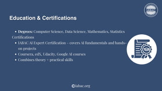 How to Become an Artificial Intelligence Expert | IABAC | PDF