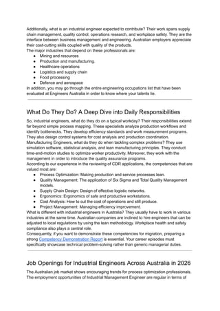 Comprehensive Guide to Becoming an Industrial Engineer in Australia by ...