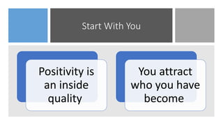 How to become a positive person