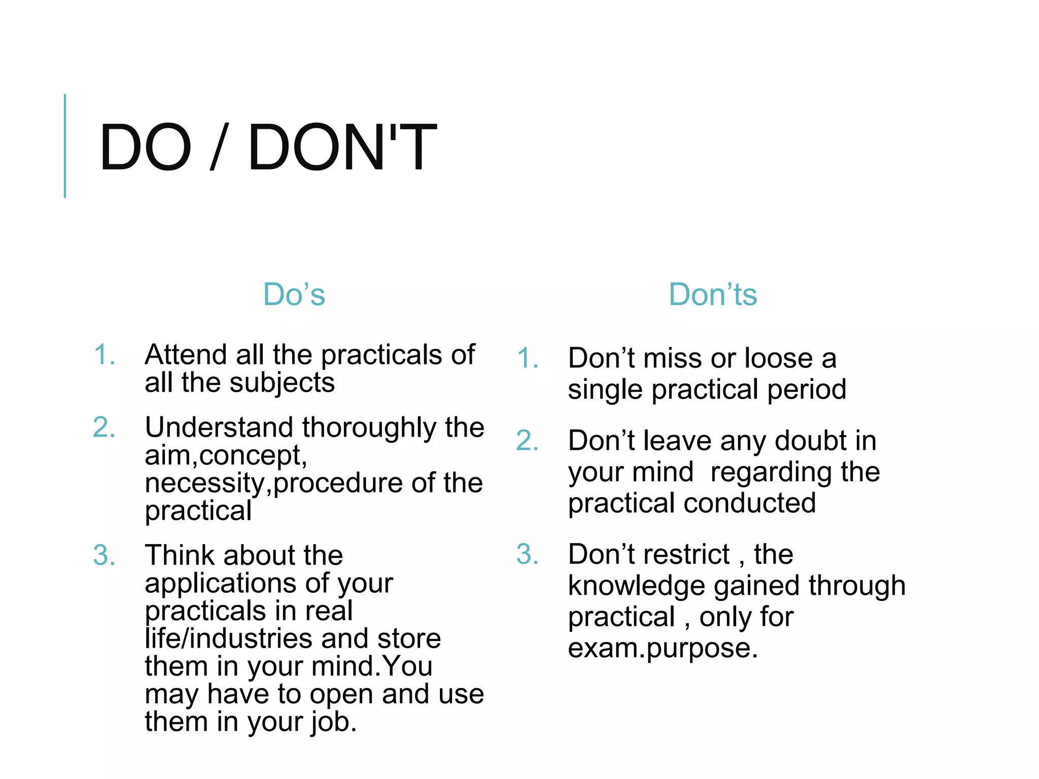 How to become a practical engineer(1) | PPT