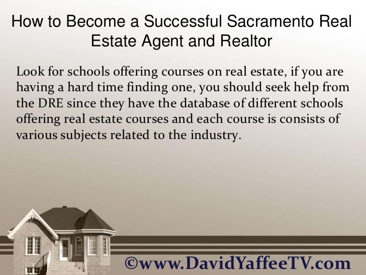 How to Become a Successful Sacramento Real Estate Agent and Realtor - 웹