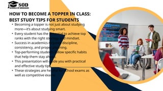 How to Become a Topper in Class Best Study Tips for Students.pptx