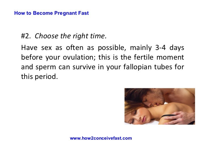 Become Pregnant Fast 70