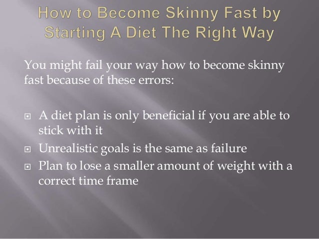 how to successfully stick to a diet