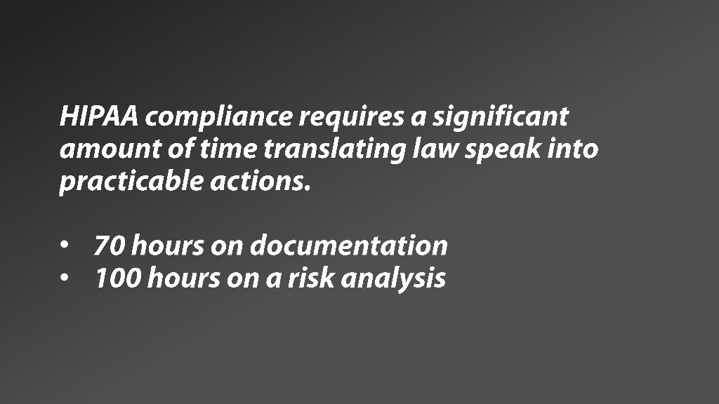How to be hipaa compliance