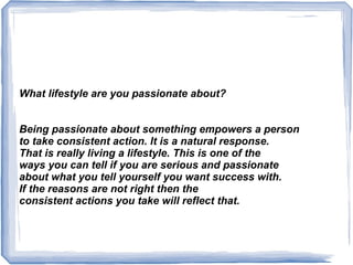 How to be consistent | ODP