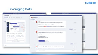 Leveraging Bots
 