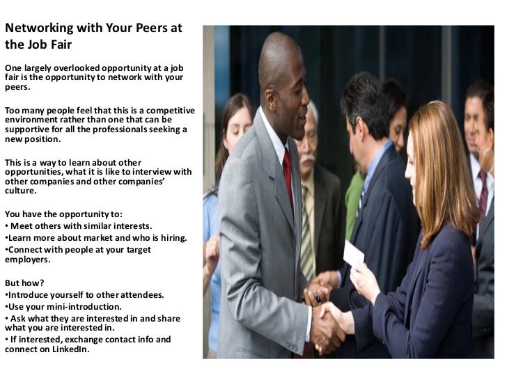 what is a job fair like