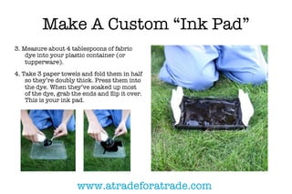 How to block print with a wood block stamp (wood print block) like a ...