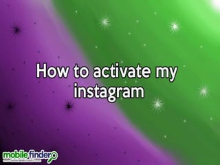 How to block the instagram account
