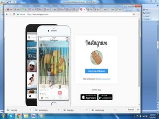 How to block the instagram account