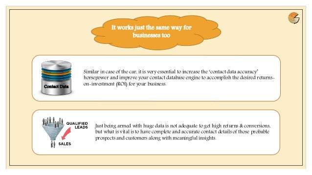 sales contact database