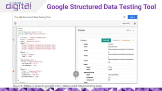 Google Structured Data Testing Tool
Source: https://search.google.com/structured-data/testing-tool/
 
