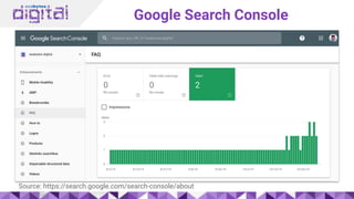 Google Search Console
Source: https://search.google.com/search-console/about
 