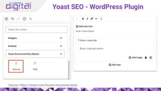 Yoast SEO - WordPress Plugin
Source: https://yoast.com/howto-structured-data/
 