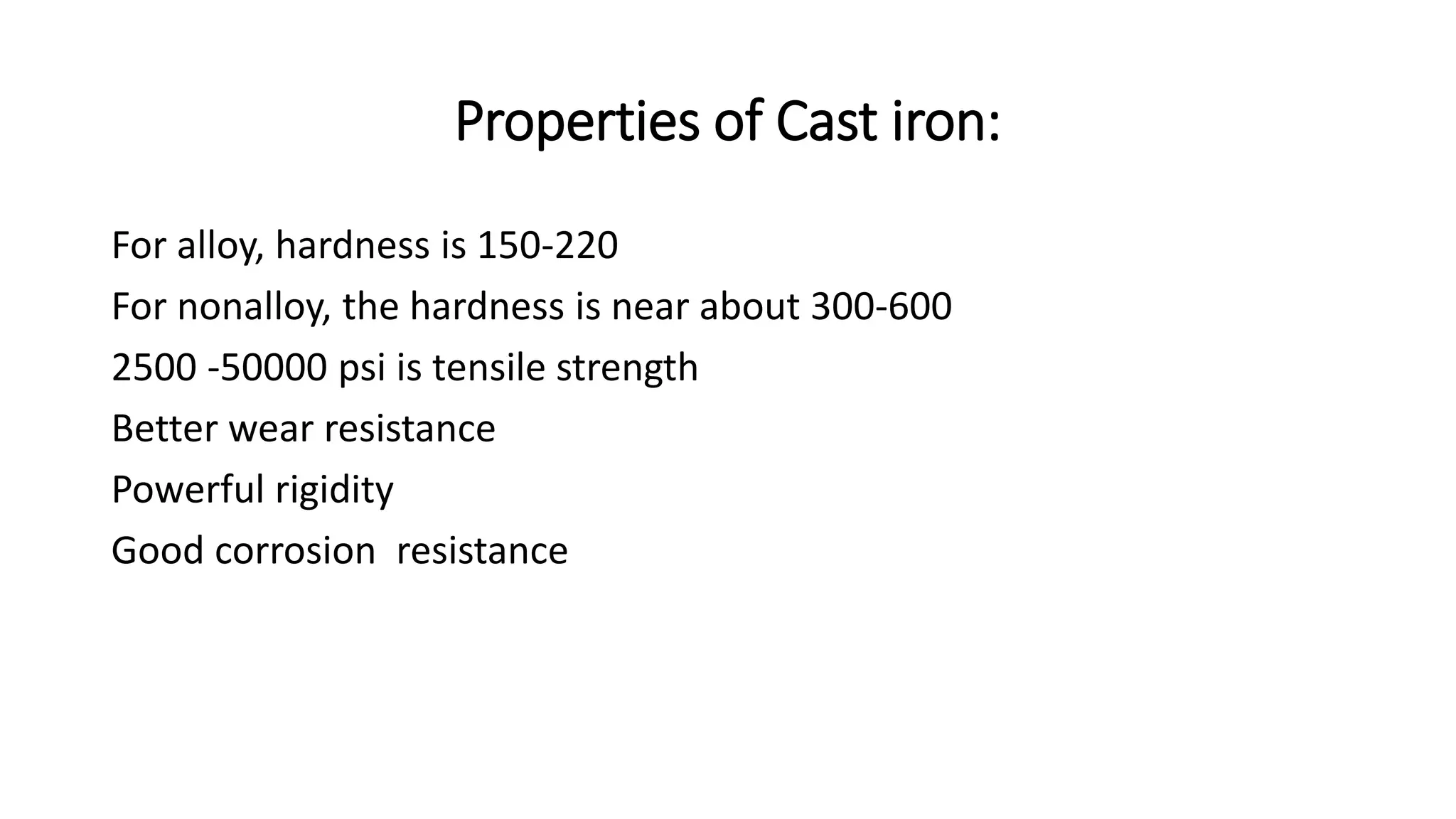 How to braze cast iron PPT