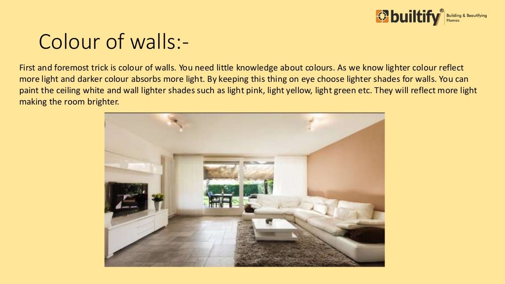 How to Brighten your room without windows